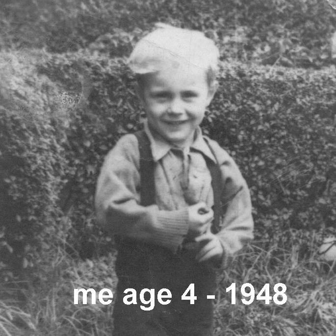 Alan Taylor - aged 4 - 1949